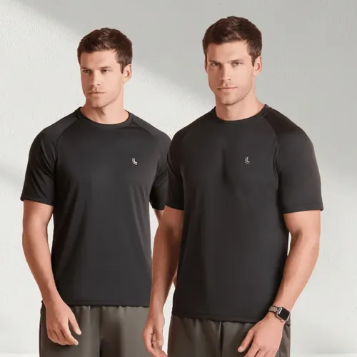 Kit 2 Camisetas Masculina Dryfit Lupo Premium Exercícios