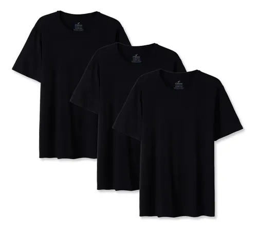 Kit 3 Daily T-shirt Feminino - Gênero Feminino