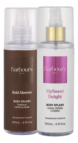 Casal Body Splash Bold Homme E My Sweet Delight Barbour