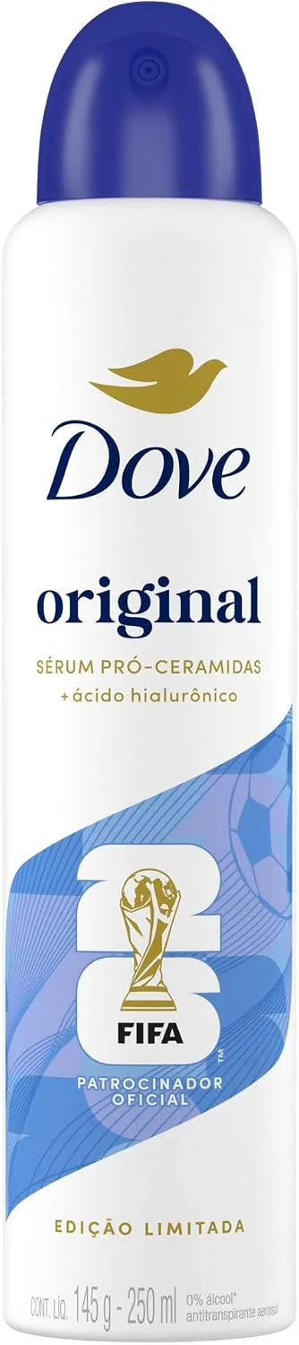 Dove Desodorante Antitranspirante Aerossol Original 250 ML, Leve Mais e Pague Menos