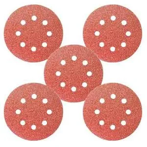 Disco De Lixa C/furo Gr120 125mm 5 Pcs - Mtx