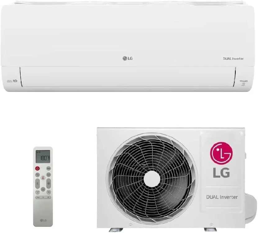 Ar Condicionado Split Hi Wall LG Dual Voice AI Inverter 24.000 Btus Frio 220v R-32