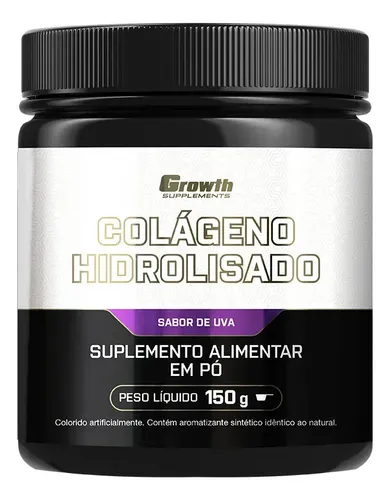 Colágeno Hidrolisado 150g Growth Supplements Uva