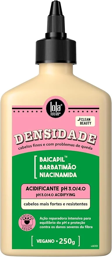 Densidade Acidificante Capilar 250g, Lola Cosmetics