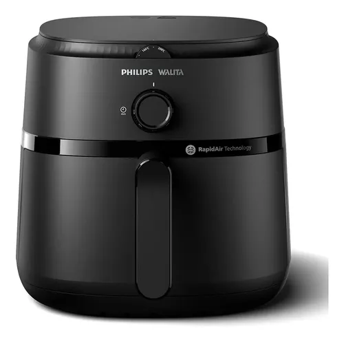 Fritadeira Airfryer Série 1000 Xl 220v 1700w Philips Walita Na130 Preta Preto