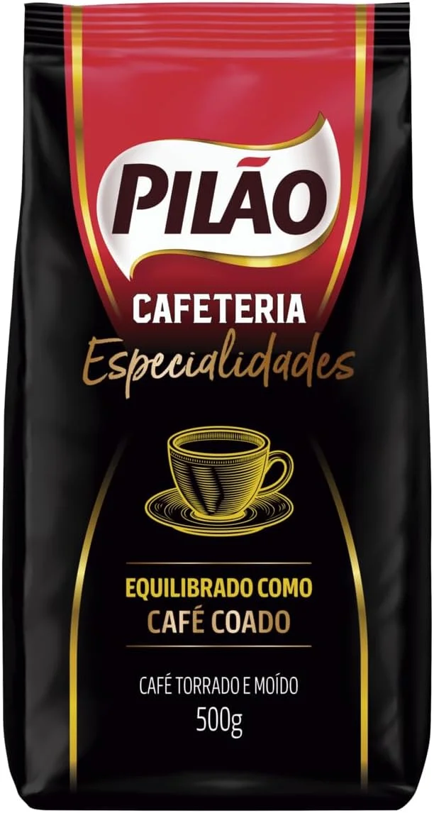 CAFE PILAO CAFETERIA ESPECIALIDADES COADO POUCH 500G