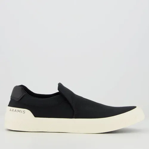 Tênis Aramis Daily Slip Canvas Preto