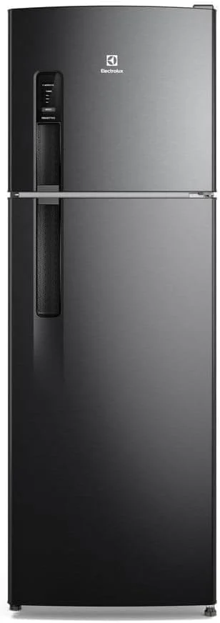 Geladeira Electrolux Frost Free 380L AutoSense Inverter Black Inox Look (IF41B) 127V