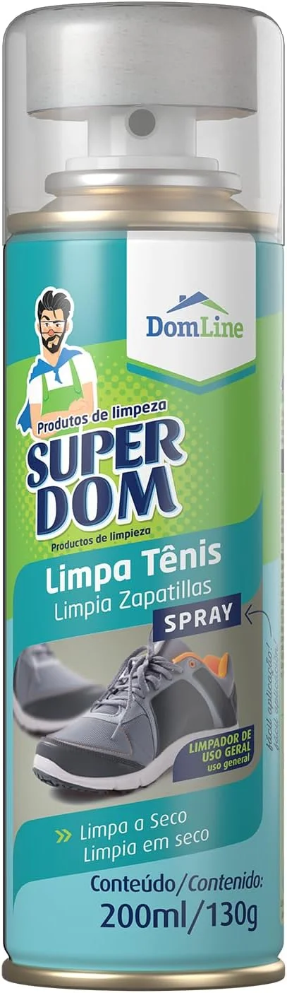 Limpa Tênis, DomLine, Aerossol, 200 ml