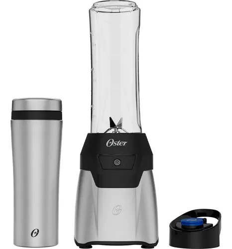 Blender Power Inox Oster Com 2 Jarras To Go Cor Prateado 127v
