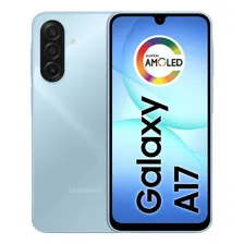 Celular Samsung Galaxy A17 Com Ia, 128gb, 4gb Ram, Câm De 50mp, Tela De 6.7 , Nfc, Ip54 - Azul Light Blue