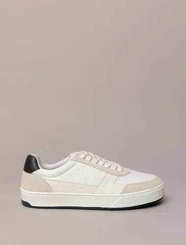 Tênis Ckj Palito Knitting Layers - Branco Branco 44