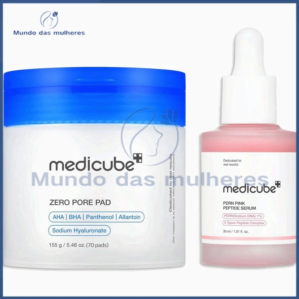 Medicube zero pore pad 2.0 Salmon PDRN Pink Ampoule 30ml