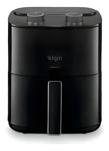 Fritadeira Air Fryer Elgin Facilita Fry 3,5l Potência 1400w Cor Preto