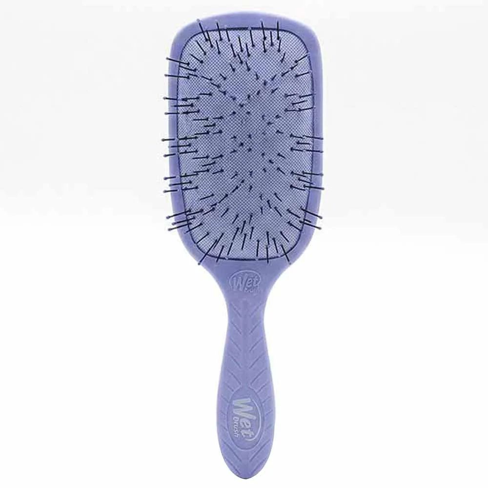 Escova de Cabelo Wetbrush Quadrada Go Green Roxa