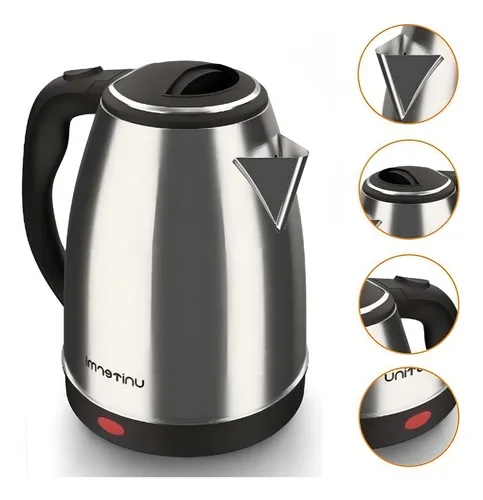 Chaleira Elétrica 1,8l 1200w Atacama Nohara Prateado 127v