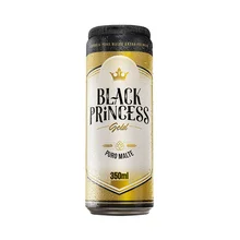 Cerveja Black Princess Gold Puro Malte 350ml