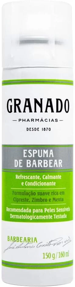 Granado Espuma De Barbear, 160ml