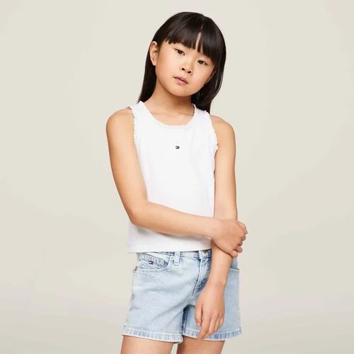 Regata Infantil Com Babados Tommy Hilfiger