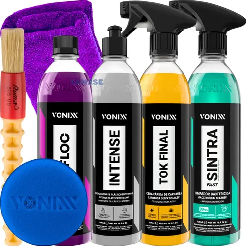 Kit Shampoo V-floc Cera Tok Final Sintra Fast Intense Vonixx