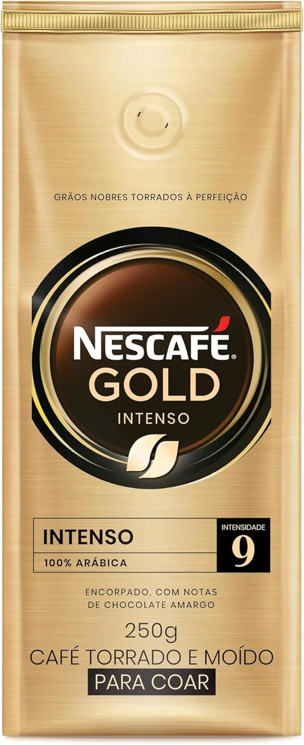 Café Torrado e Moído NESCAFÉ Gold Intenso 250g