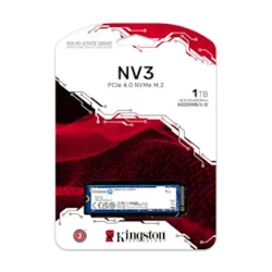 Ssd Kingston Nv3 2tb M.2 2280 Nvme Leitura E Gravação 6000mb/s - 5000m
