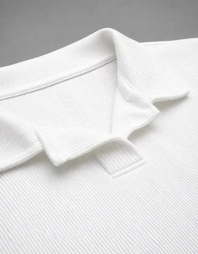 Camisa Camiseta Polo Masculina Texturizada Sem Botão