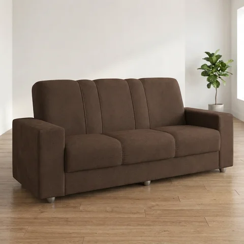 Sofá 1,74m 3 Lugares Suede Roma