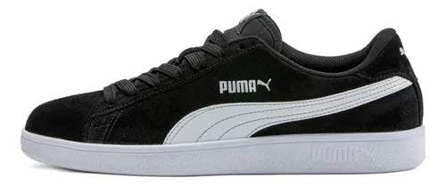 Tênis Smash V2 Puma Preto E Branco 39 Br