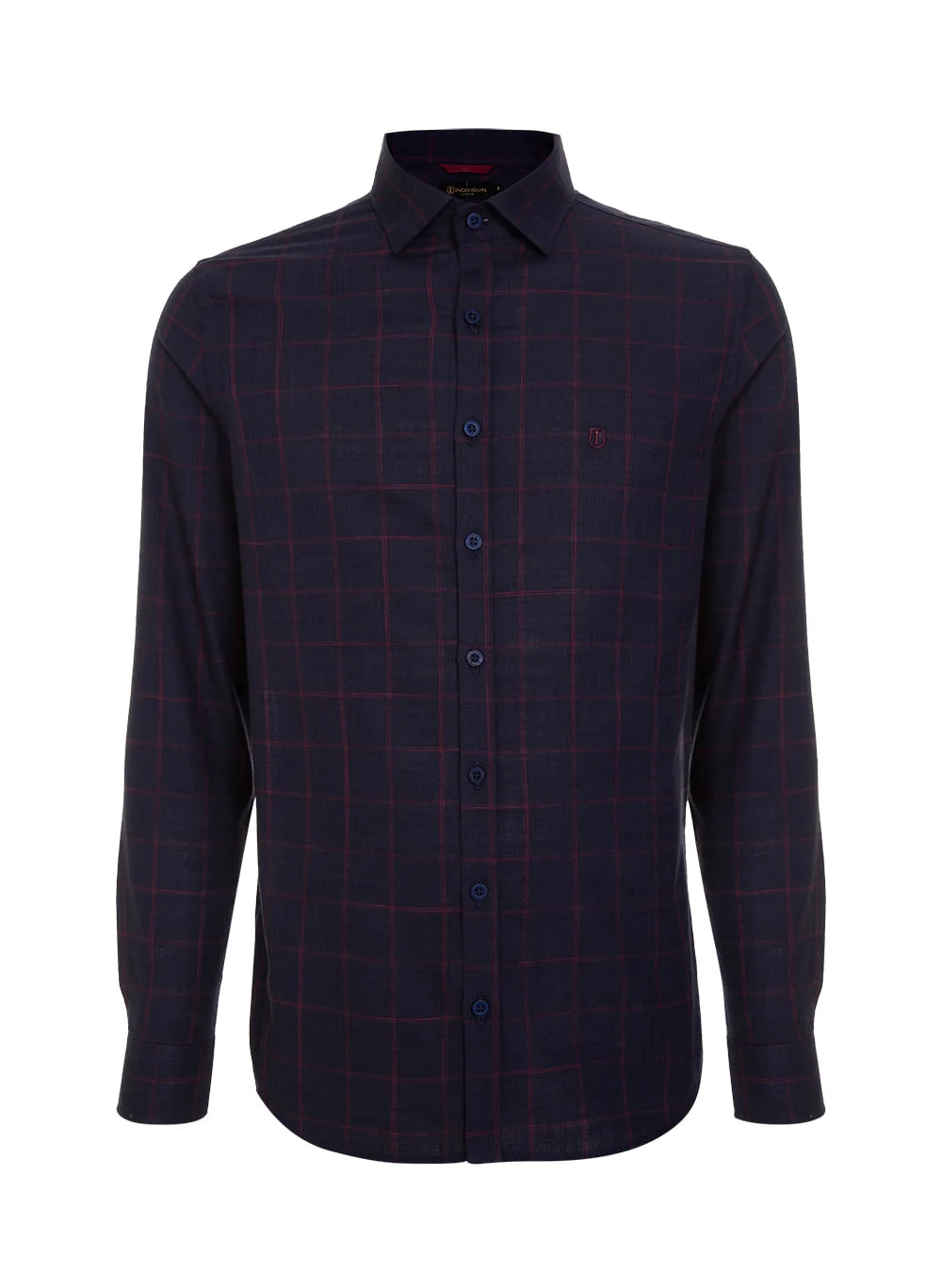 Camisa Comfort Fit Xadrez Masculina Individual