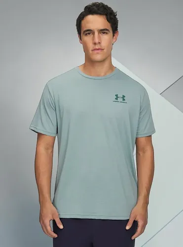 Camiseta Masculina Treino Under Armour Sportstyle Left Chest Verde G