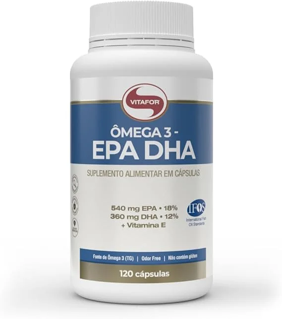 Ômega 3 EPA DHA 1g (120 Caps), VitaFor