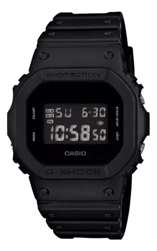 Relógio Casio Masculino G-shock Digital Preto Dw-5600bb-1dr Preto
