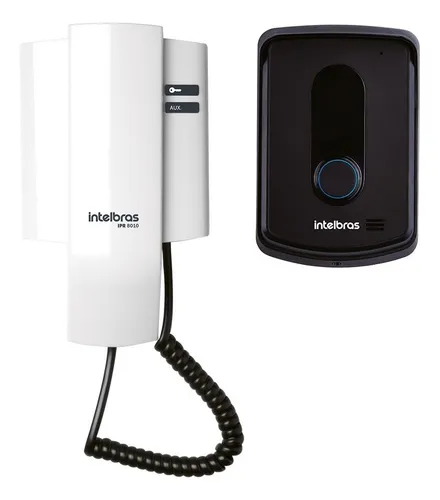Porteiro Residencial Ipr 8010 Preto/branco Intelbras 127/220v