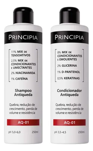 Kit Shampoo E Condicionador Antiqueda Aq-01
