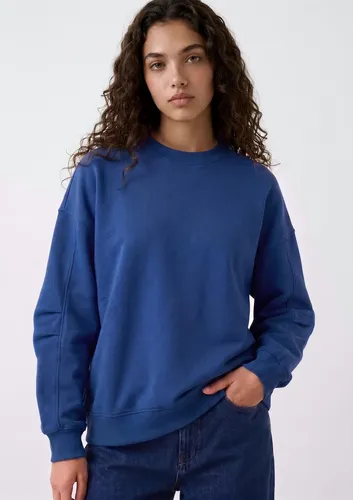 Blusão Feminino Em Moletom Hering P Azul