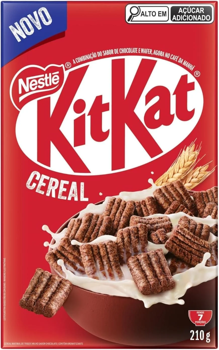 Cereal Matinal Chocolate Kitkat Caixa 210g