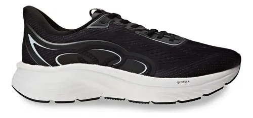 Tênis Masculino Olympikus Veloz 3 Preto Lisa 41 Br
