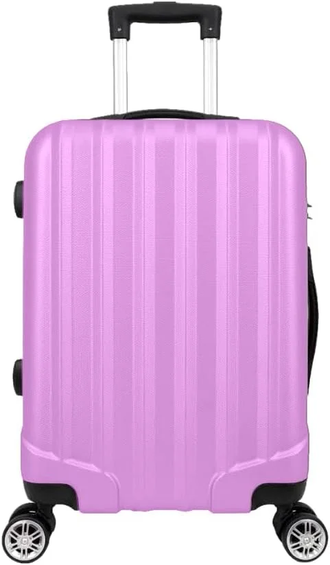 Mala de Bordo ABS 4 Rodas Adventure Fortt Rosa - MAB01-RA