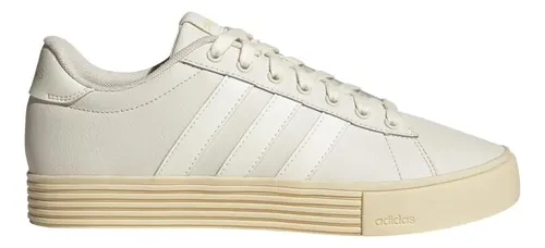 Tênis Daily 4.0 adidas Branco / Off White / Off White / Warm Vanilla 41 Br