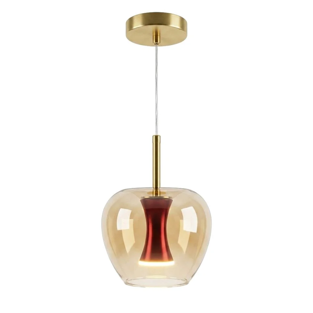 Pendente LED Ambaris 5W 3000K Vermelho