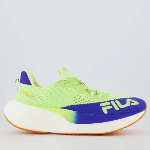 Tênis Fila Racer Speedzone Feminino Verde E Azul Verde - 37 Br