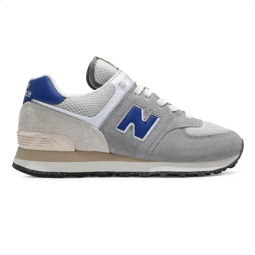 Tênis New Balance 574 V2 Unissex Casual Prateado 37 Br