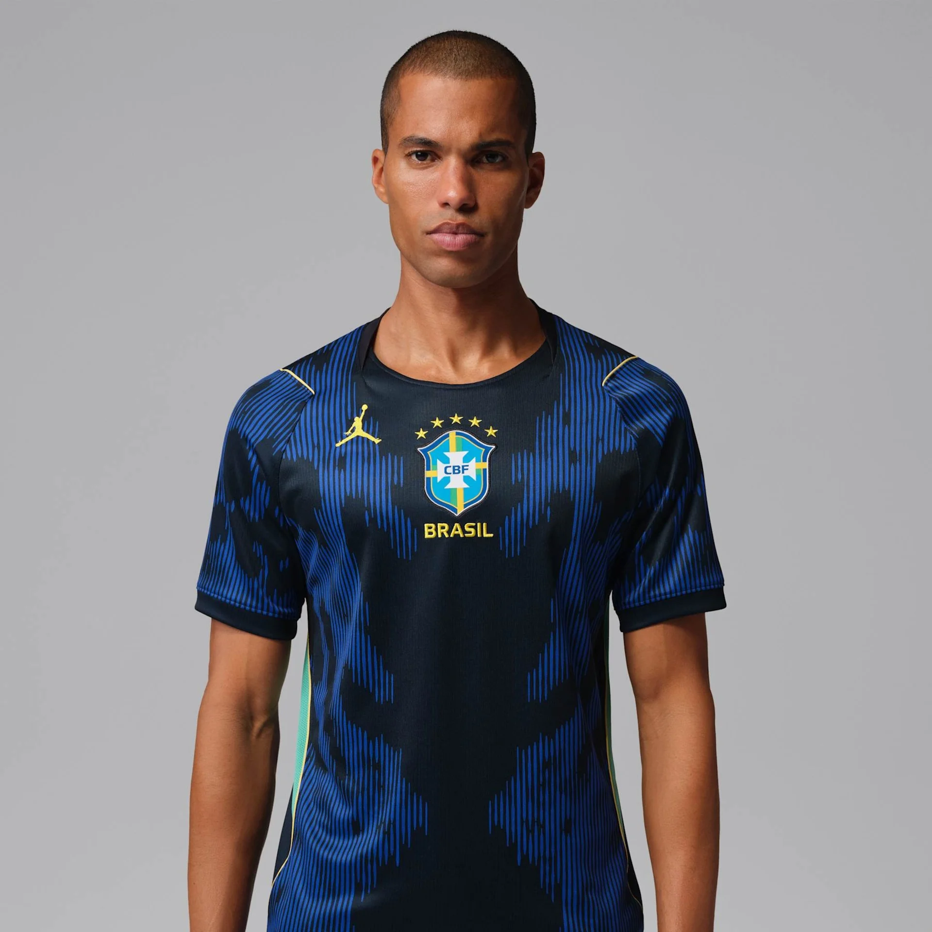 Imagem principal de Camisa Brasil Jordan II 2026/27 Torcedor Pro Infantil