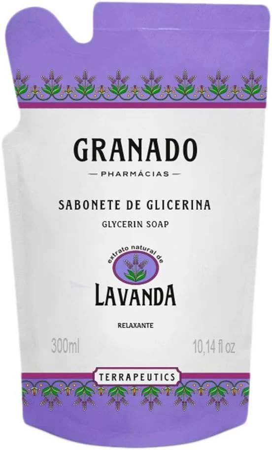 Granado Refil Sabonete Terrapeutics, Lavanda, 300ml