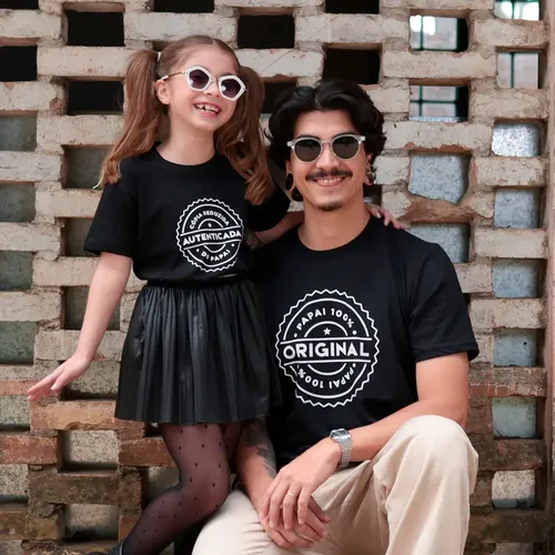 Kit Camiseta Tal Pai Tal Filho O Original E A Cópia Do Papai