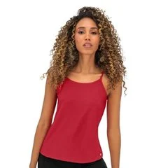 Blusa de Alça Feminina Básica Rovitex Vermelho