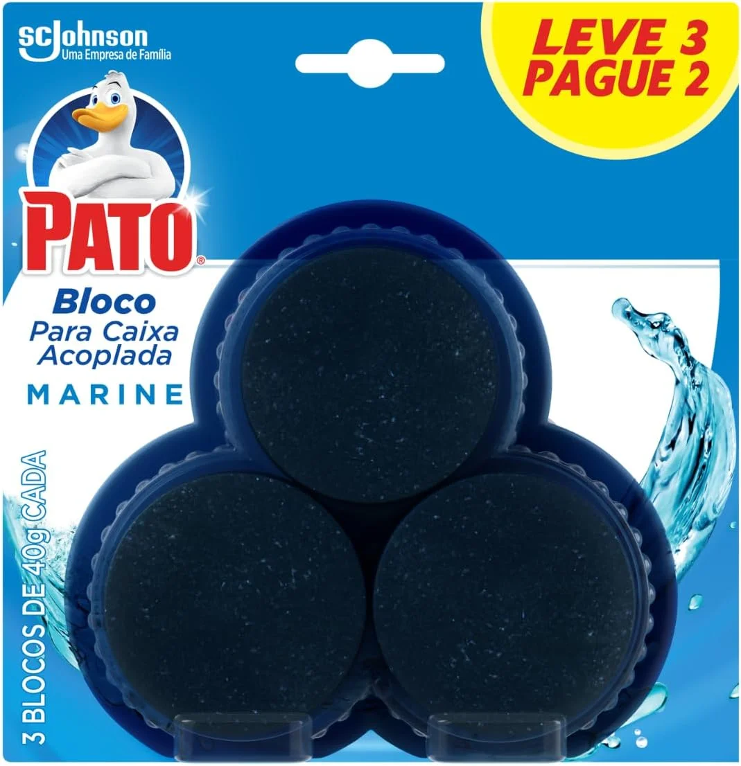 Pato Desodorizador Sanitário Caixa Acoplada Marine, 40g