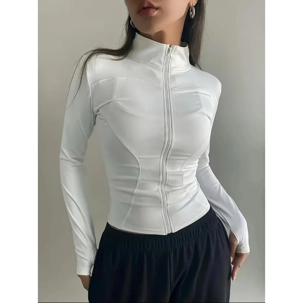blusa manga longa gola alta academia suplex dia a dia inverno moda 2026