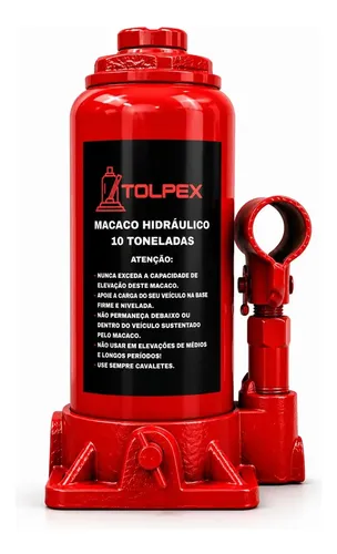 Macaco Hidráulico Garrafa 10 Toneladas Contelux